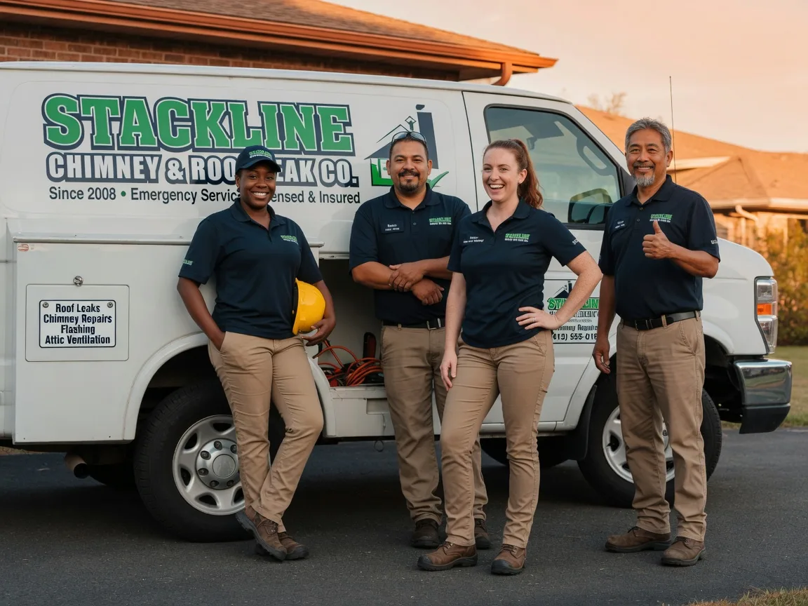 Chimney flashing repair company in Pollock, ID